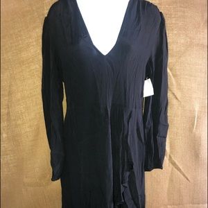 Black Chiffon dress by Leith